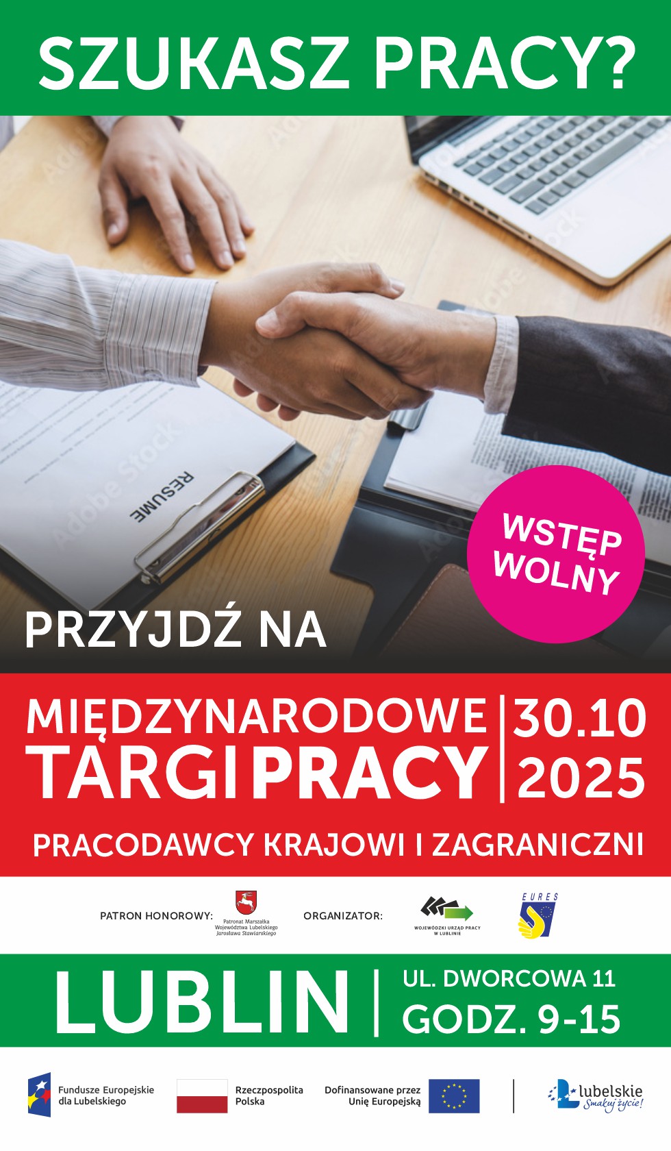 Zdjęcie artykułu Międzynarodowe Targi Pracy w Lublinie