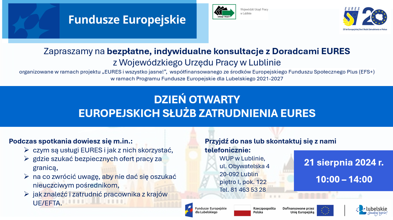 Eures sierpień 2024