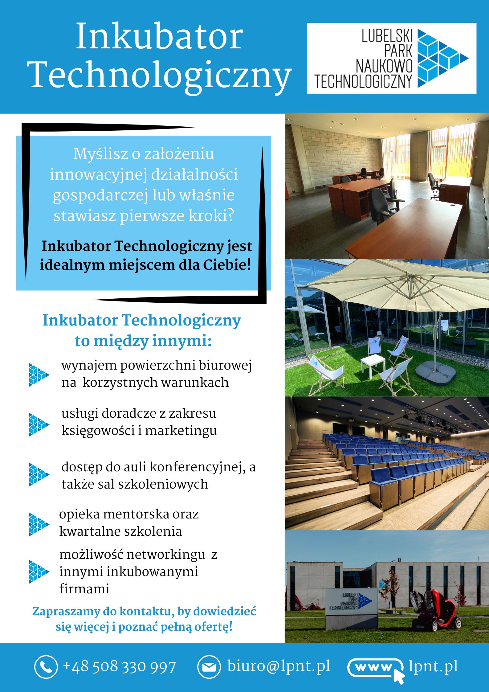 Inkubator Technologiczny - Plakat