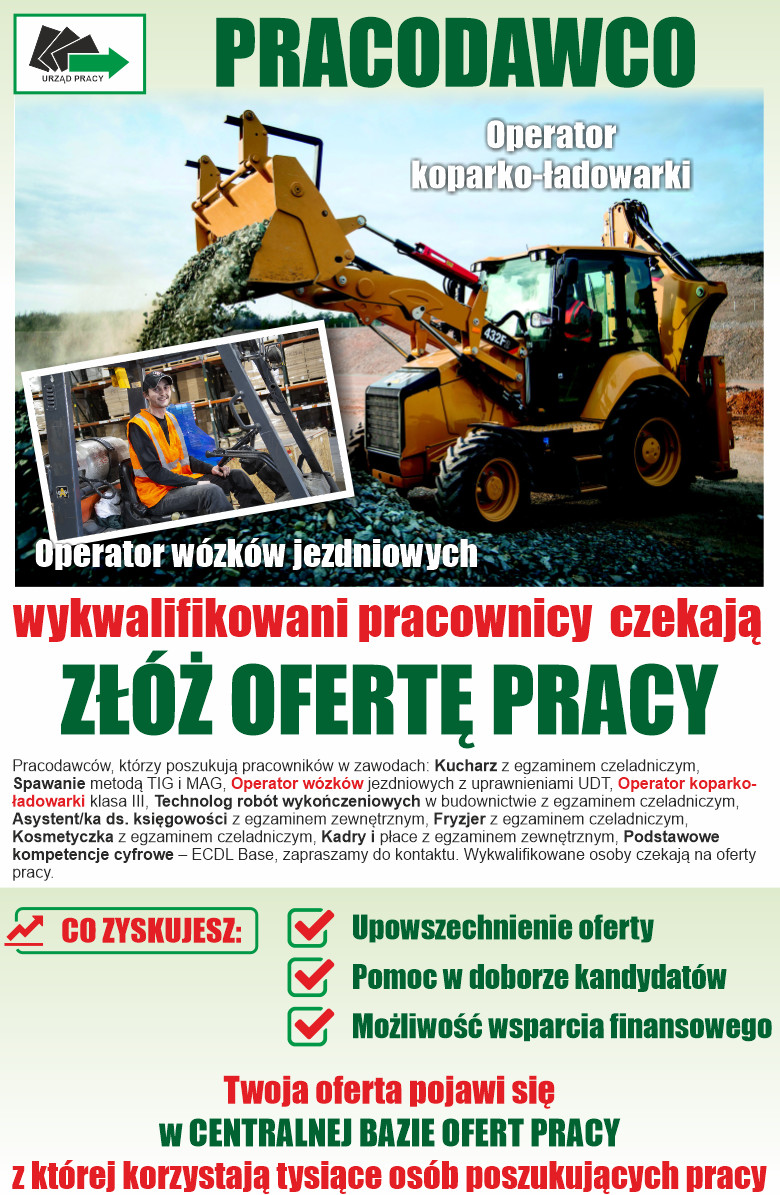 Pracodawco złóż ofertę pracy - grafika 1