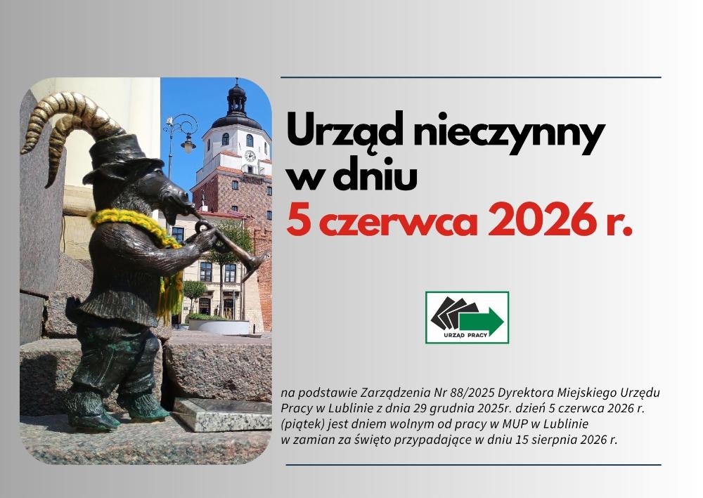 urząd nieczynny 5 czerwca
