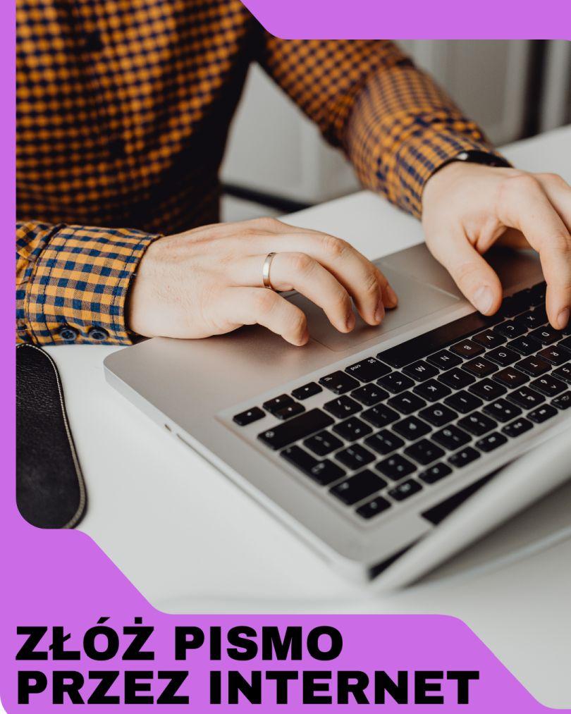złóż pismo przez Internet